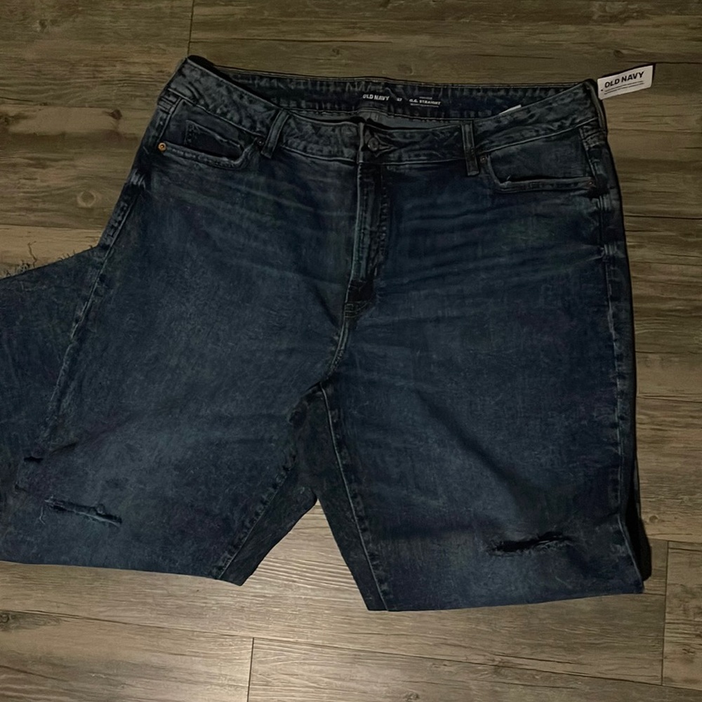 Sale! ☄️NEW! Old Navy Distressed O.G.Straight Leg Jeans 👖